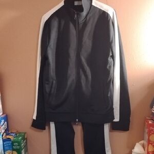 Vince Black and White Men's Suit